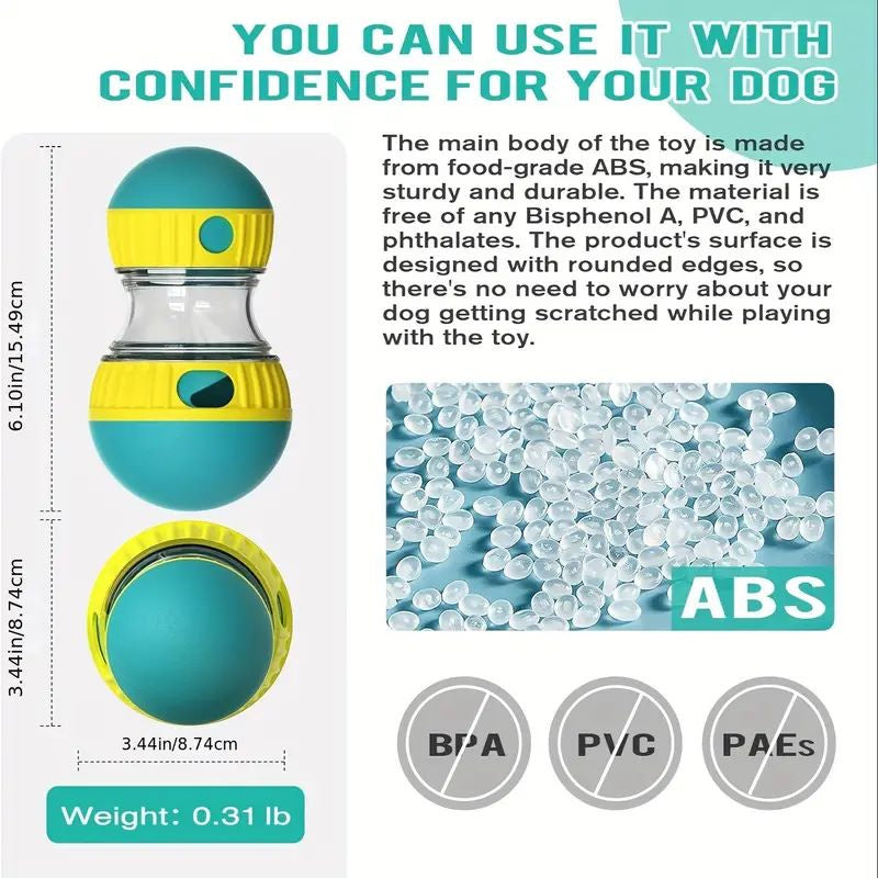 Pet Slow Food Feeder Interactive Toy for Anti Choking Bowl