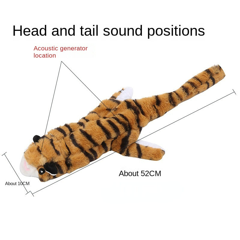 Dog Squeaky Toys;  No Stuffing Plush Chew Toy for Small Medium Dogs Puppy Aggressive Chewers Large Breed;  5 Pack Cute Animal;  Tough Durable Teething Interactive Gift