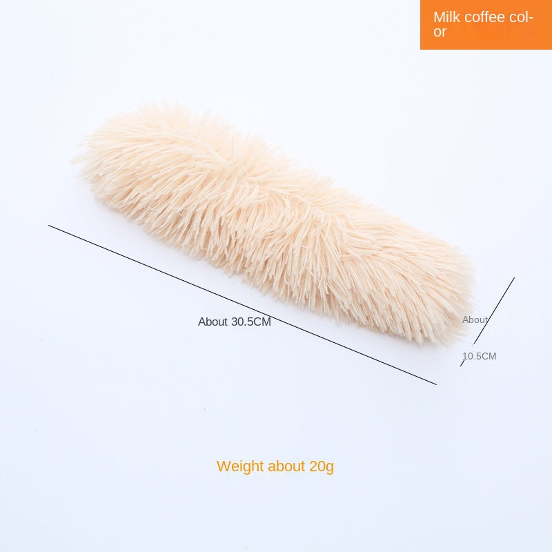 1Pc Plush Cat Pillow; Contains catnip and ringing paper; cat chew toys