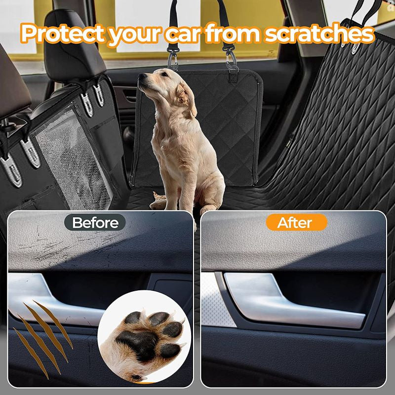 Waterproof Pet Car Seat Cover Protector for Cars/ Trucks/SUVs