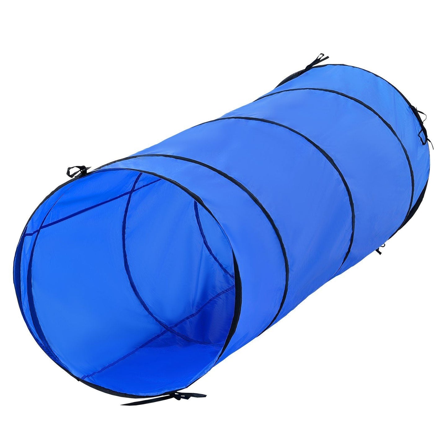 VEVOR Dog Agility Training Equipment 5 PCS Set with Hurdles Tunnel Jump Ring