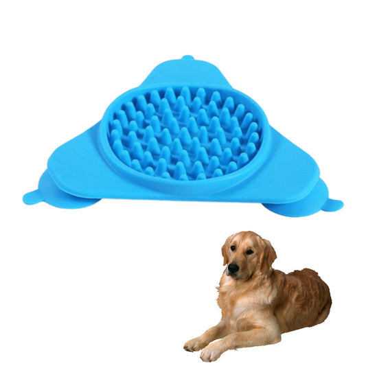 Pet Lick Pad Sucker Slow Food Plate