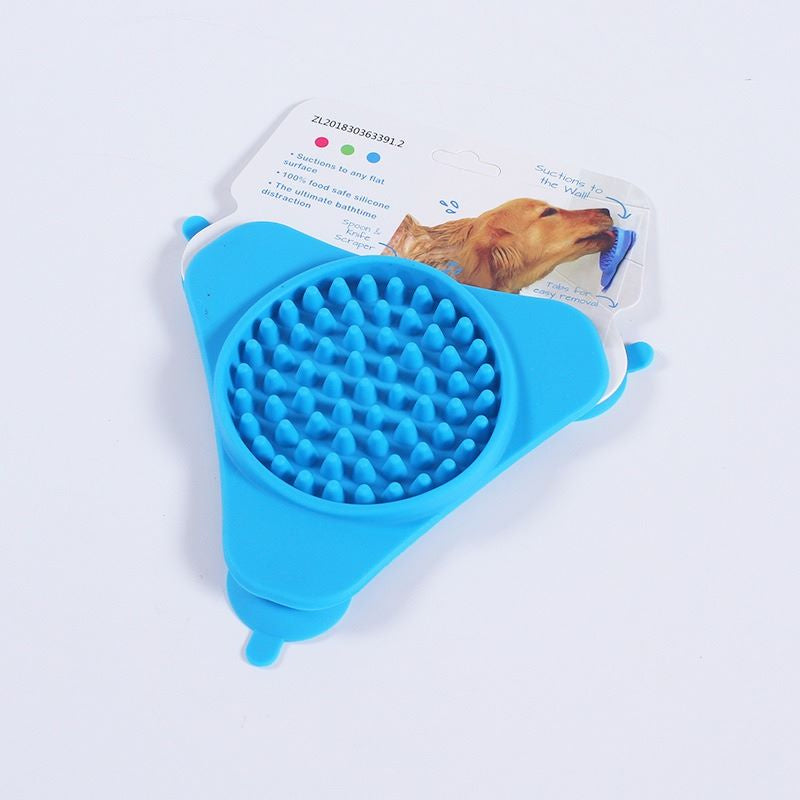 Pet Lick Pad Sucker Slow Food Plate