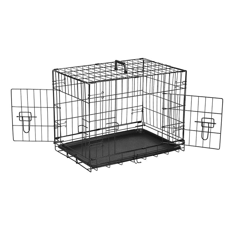 Portable Dog Cage with Divider for Indoor & Outdoor